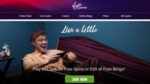 Bono de bienvenida de Casino Virgin Games